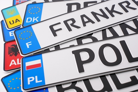 Internationale Fun - Kennzeichen | Reflektierend