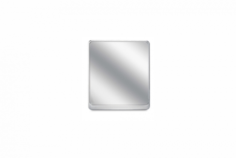 Alu-Verstärker 180 x 200 mm Premium Chrom-Optik