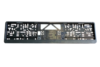 Kennzeichenhalter EVO 1 schwarz 520 x 110 mm