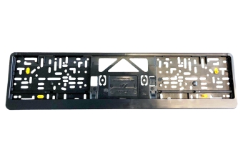 Kennzeichenhalter EVO 3 schwarz 520 x 110 mm