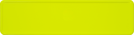 Geprägtes Fun - Junior Schild Gelb Fluoreszierend 340 x 90