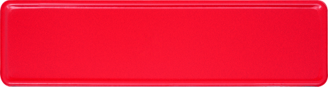 Geprägtes Fun - Junior Schild Sparkling Rot 340 x 90