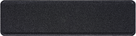 Geprägtes Fun - Junior Schild Sparkling Schwarz 340 x 90
