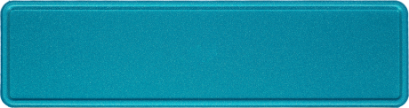 Geprägtes Fun - Junior Schild Sparkling Türkis 340 x 90