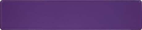 Geprägtes Funschild Wunschtextschild Violett