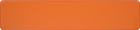 Geprägtes Funschild Wunschtextschild Orange