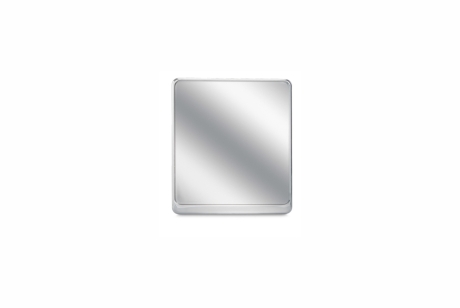 Alu-Verstärker 180 x 200 mm Premium Chrom-Optik