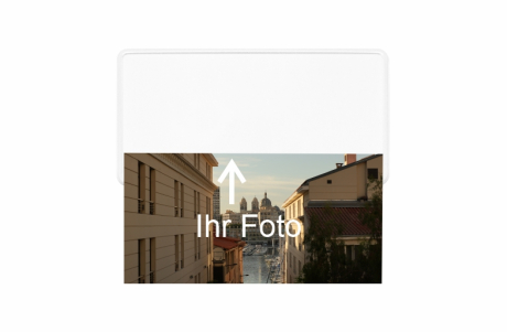 Foto-Schild 300x150 mm